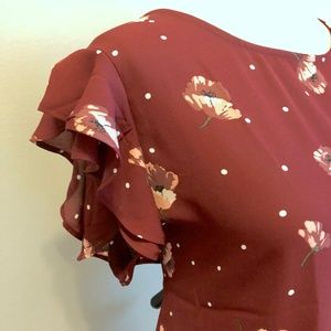 LOFT Tops - Flower Print Blouse LOFT Tops - Flower Print Blouse